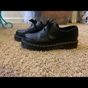 Dr. Martens 1461 Bex Casual Shoe - Black/platform